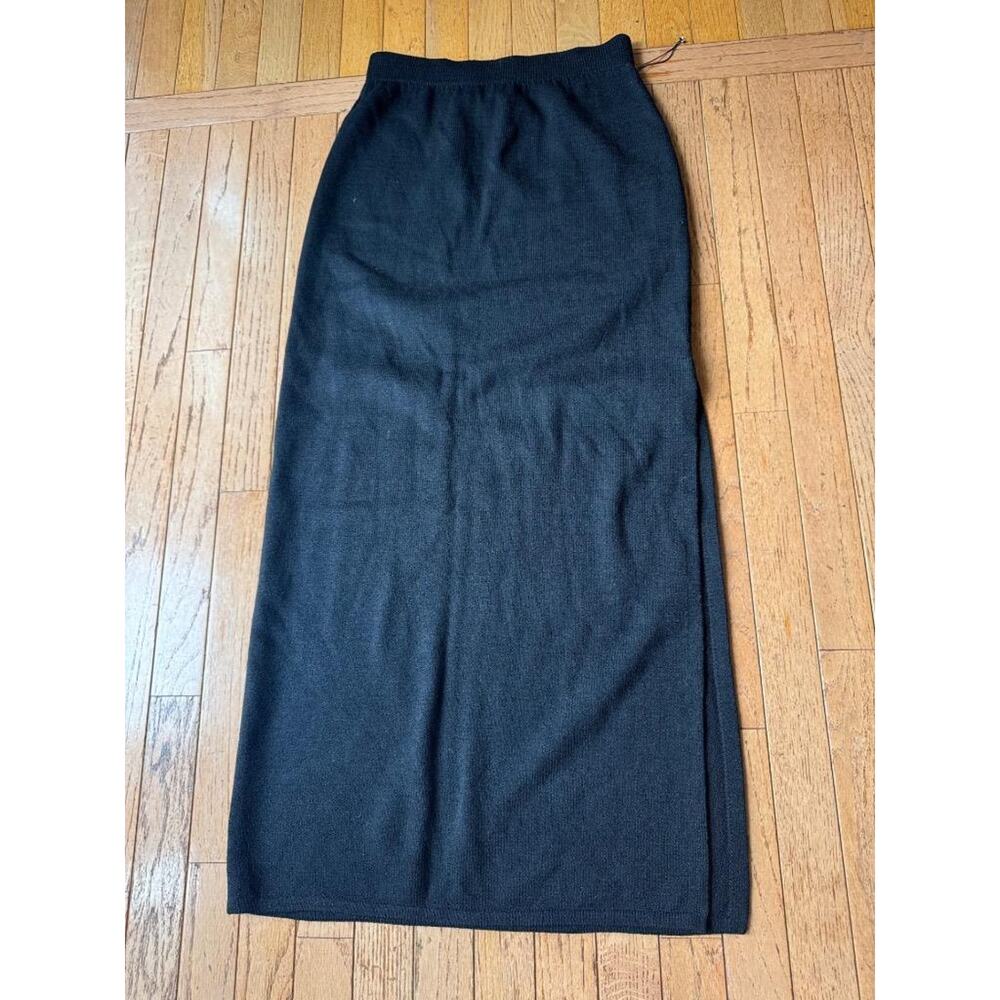 ST JOHN Evening long santnaa knit skirt size 6 (SK100